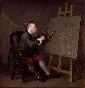 William Hogarth, Self-portrait